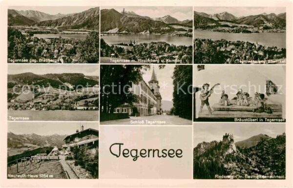 Tegernsee Schloss Tegernsee Bräustüberl Neureuth-