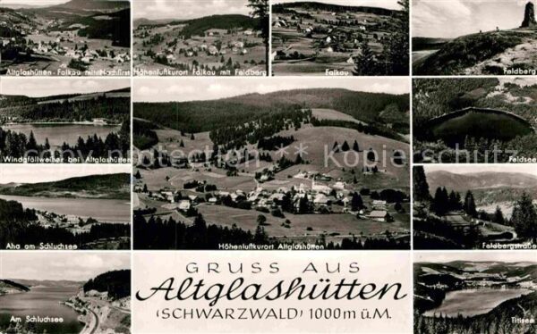 Altglashuetten Feldbergstrasse Titisee Schluchtsee Fal