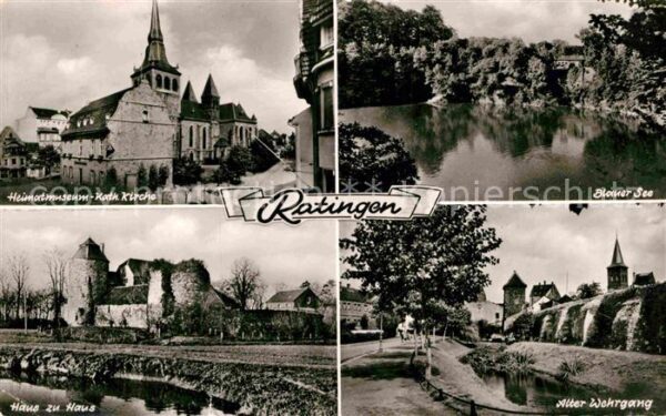 Ratingen Katholische Kirche Alter Wehrgang Haus