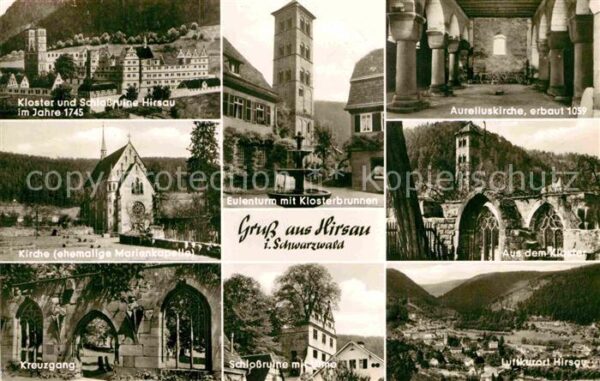 Hirsau Eulenturm KlosterbrunnenAureliuskirche