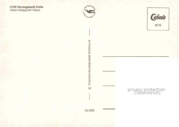 Celle Niedersachsen Altes Hoeppner-Haus – Bild 2