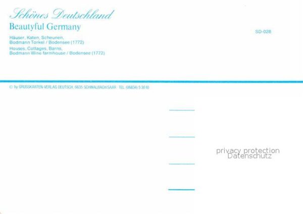 Bodman Bodensee Häuser Katen Scheunen – Bild 2