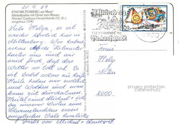 Miltenberg Main Hotel zum Riesen – Bild 2