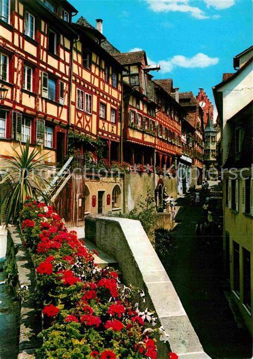 Meersburg Bodensee Fachwerkhäuser Steigstrasse