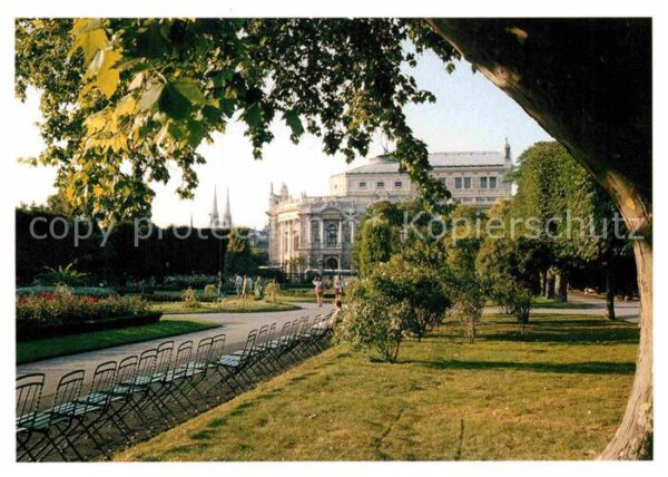Wien Volksgarten Burgtheater