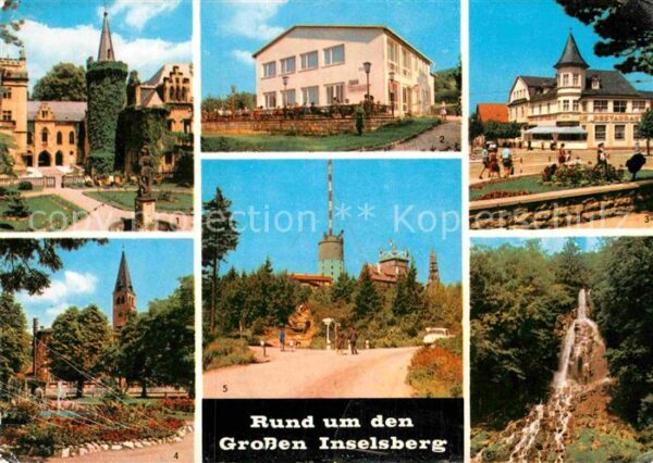 Friedrichroda Schloss Reinhardsbrunn Fischbach FDGB-H