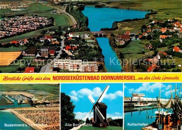 Dornumersiel Yachthafen Alte Bockmühle Kutterhafen