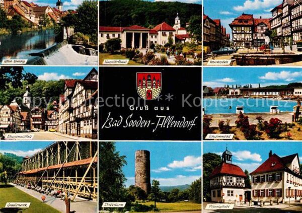 Bad Sooden-Allendorf Klein-Venedig Rhenanusplatz Diebesturm