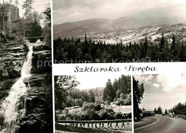 Szklarska Poreba Wodospad Kamienczyka Zakretu Smierci Ca