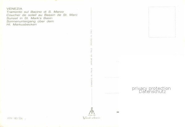 Venezia Venedig S. Marco – Bild 2