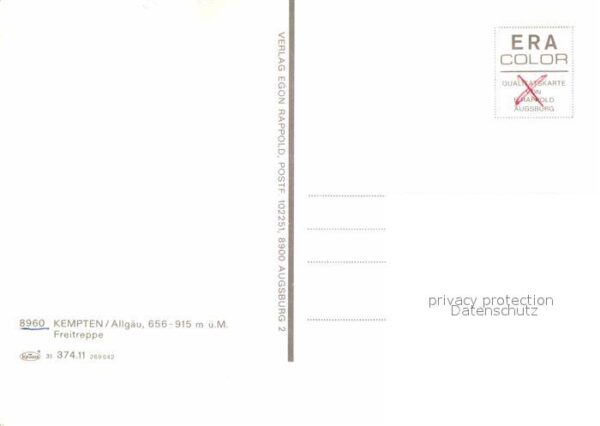 Kempten Allgaeu Freitreppe – Bild 2