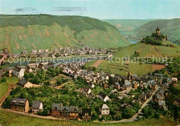 Cochem Mosel Blick von der Umkehr