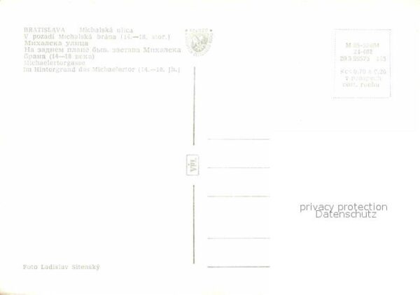 Bratislava Pressburg Pozsony Michalska ulica – Bild 2