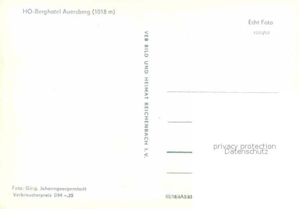 Auersberg Wildenthal HO-Berghotel – Bild 2