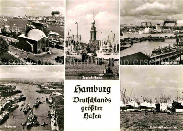 Hamburg Segelschiffhafen Kaiser-Wilhelm-Hafen S