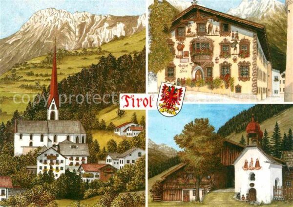 Oetz Tschirgant Gasthaus Renaissancemalerei