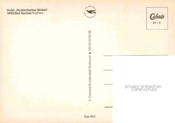 Bad Sachsa Harz Hotel Romantischer Winkel – Bild 2