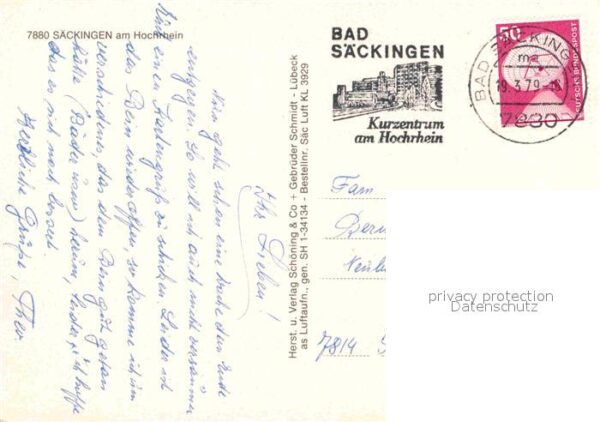 Saeckingen Bad Fliegeraufnahme – Bild 2