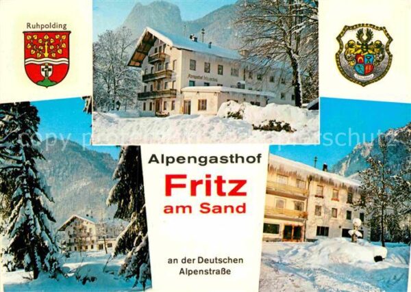 Ruhpolding Alpengasthof Fritz am Sand