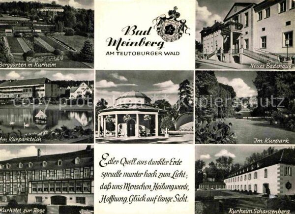 Bad Meinberg Kurhotel zur Rose Kurheim Schanzenberg