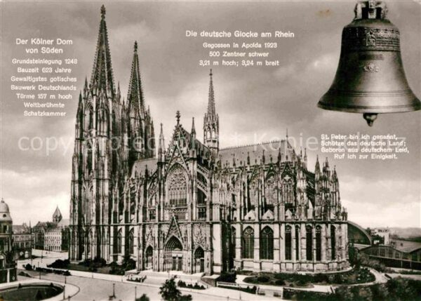 Koeln Rhein Dom Glocke