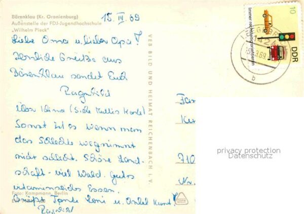 Baerenklau Havel Jugendhochschule Wilhelm Pieck – Bild 2