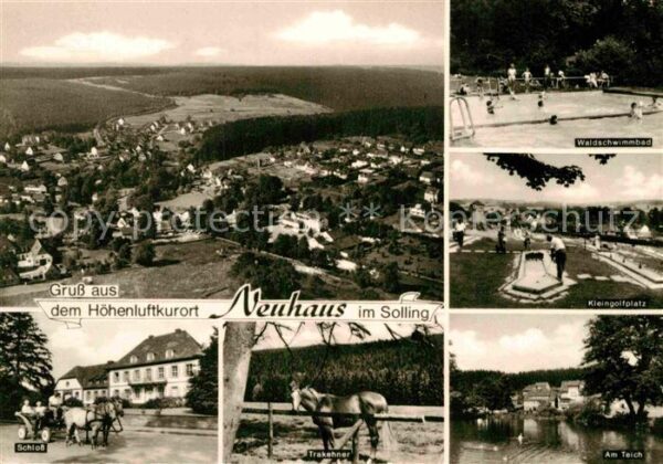 Neuhaus Solling Schloss Trakehner Waldschwimmbad
