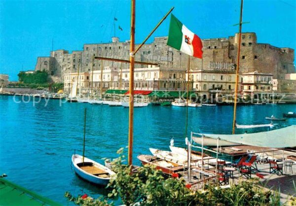 Napoli Neapel Castel dell Ovo a S. Lucia