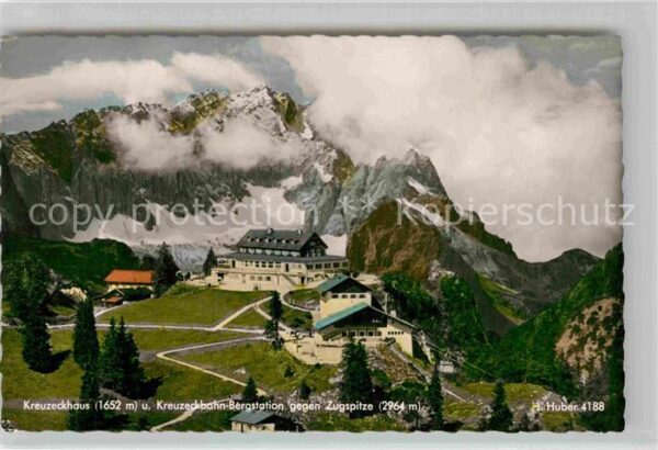 Garmisch-Partenkirchen Kreuzeckhaus Zugspitze