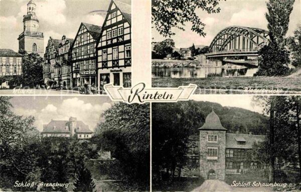 Rinteln Markt Schloss Arensburg Schaumburg