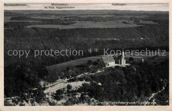 Kolbingen Dreifaltigkeitsberg Fliegeraufnahme Mah