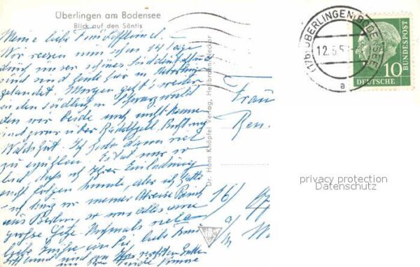Ueberlingen Bodensee Säntis – Bild 2