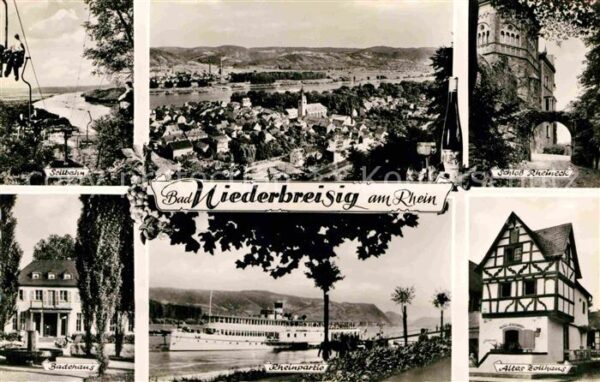 Bad Niederbreisig Schloss Rheineck Altes Zollhaus Dampfer
