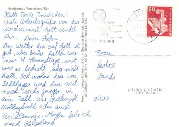 Westerland Sylt Fliegeraufnahme – Bild 2