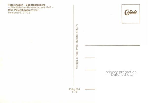 Petershagen Weser Bad Hopfenberg – Bild 2