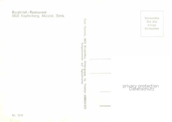 Kapfenberg Burghotel Restaurant – Bild 2