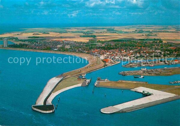 Buesum Nordseebad Fliegeraufnahme