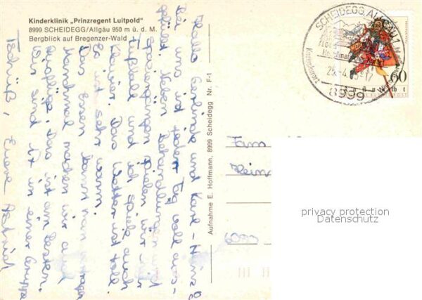 Scheidegg Allgaeu Kinderklinik Prinzregent Luitpold – Bild 2