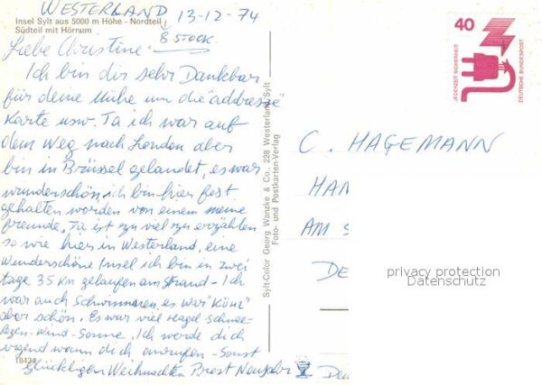 Sylt Hörnum Fliegeraufnahme – Bild 2