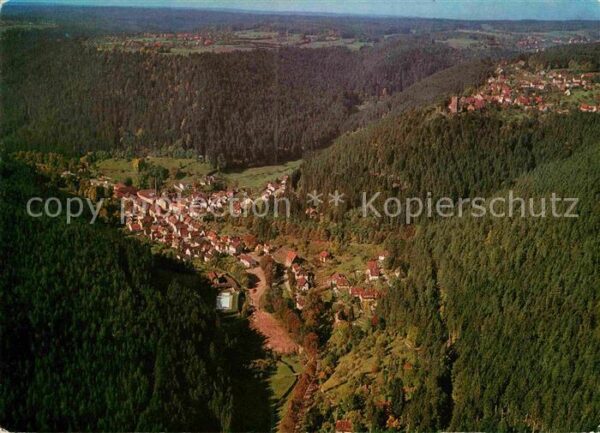 Bad Teinach-Zavelstein Fliegeraufnahme