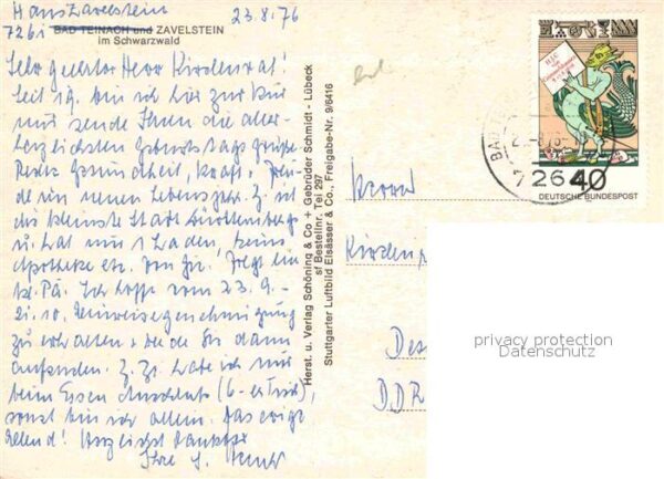 Bad Teinach-Zavelstein Fliegeraufnahme – Bild 2