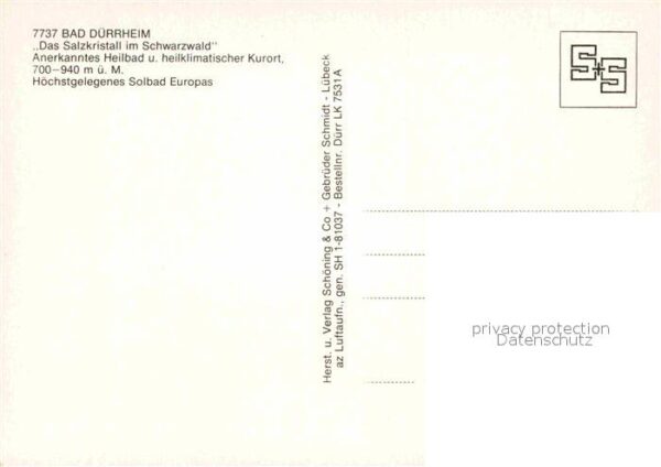 Bad Duerrheim Fliegeraufnahme – Bild 2