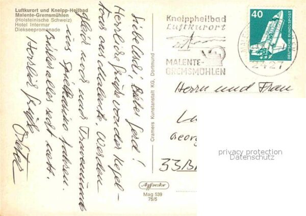 Malente-Gremsmuehlen Hotel Intermar Diekseepromenade – Bild 2