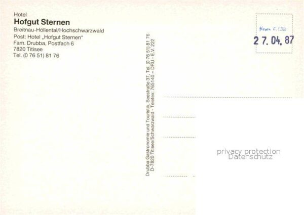 Titisee Hotel Hofgut Sternen – Bild 2