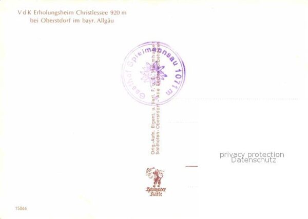 Oberstdorf VdK Erholungsheim Christlessee – Bild 2