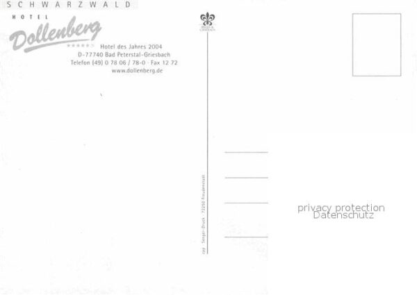 Bad Peterstal-Griesbach Hotel Dollenberg – Bild 2