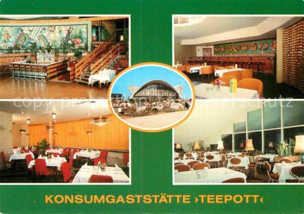 Rostock-Warnemuende Konsumgaststätte Teepott