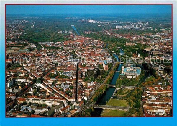 Muenchen Fliegeraufnahme