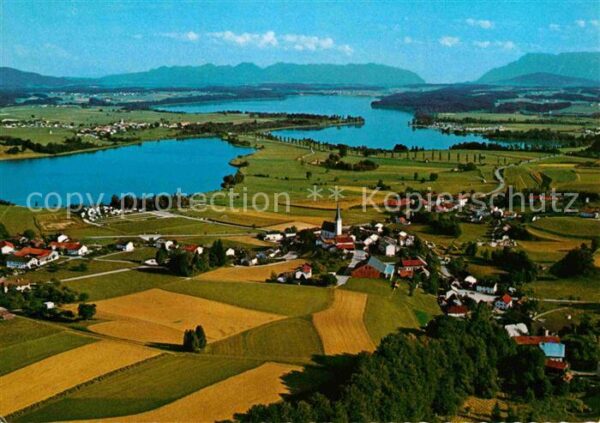 Taching See Salzkammergutberge Untersberg Fliegerau