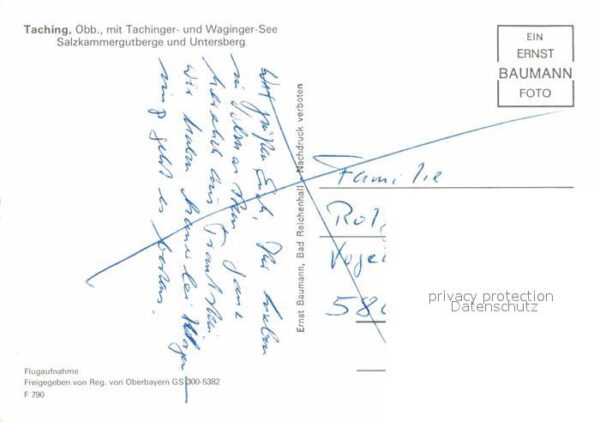 Taching See Salzkammergutberge Untersberg Fliegerau – Bild 2